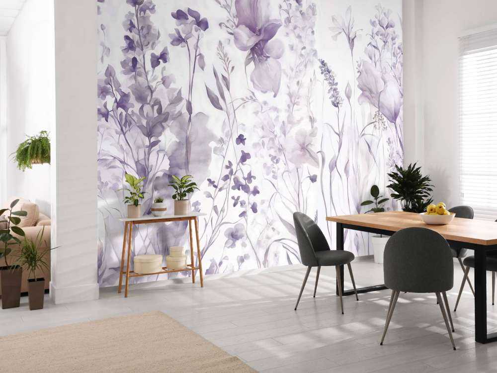 La douceur du cœur - violet