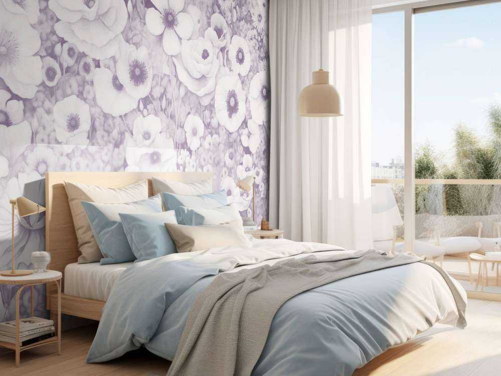 Conte de coquelicot monochrome rose