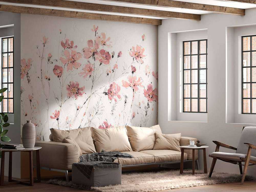 Fleurs sauvages I Rose