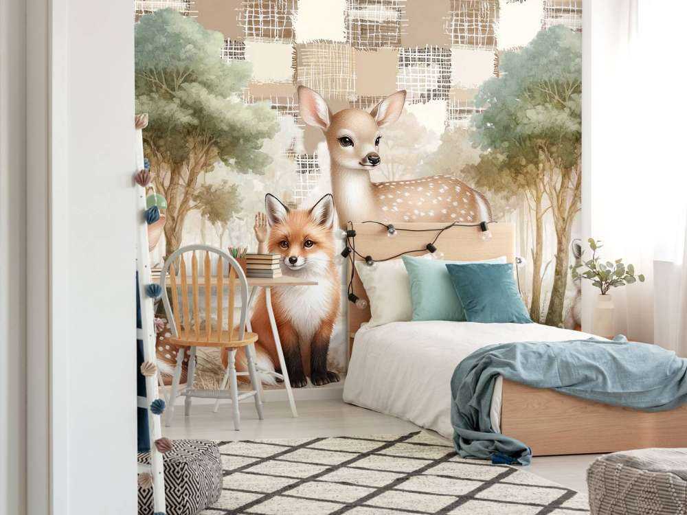 Animaux en teintes chaudes