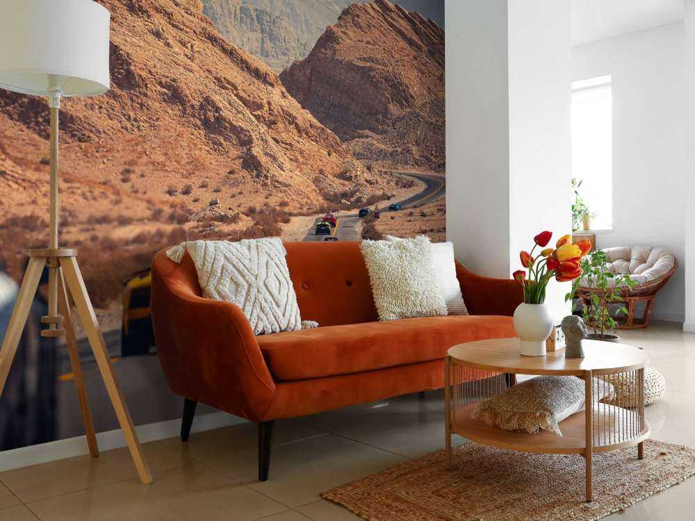 Supercars à travers le désert