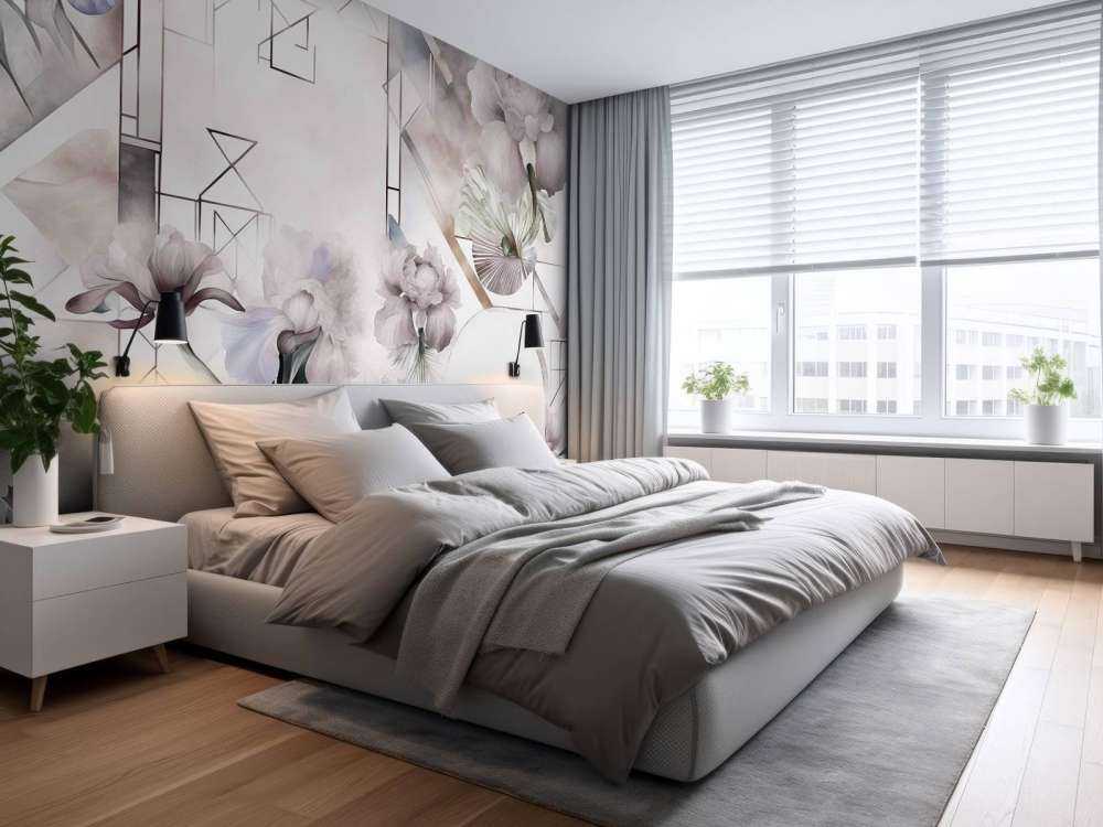 Géométrie Aquarelle Beige