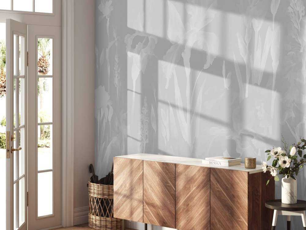 Joyeux printemps bleu glacial