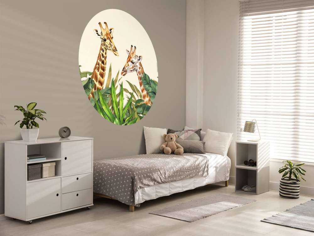 Paradis des girafes et de la faune exotique