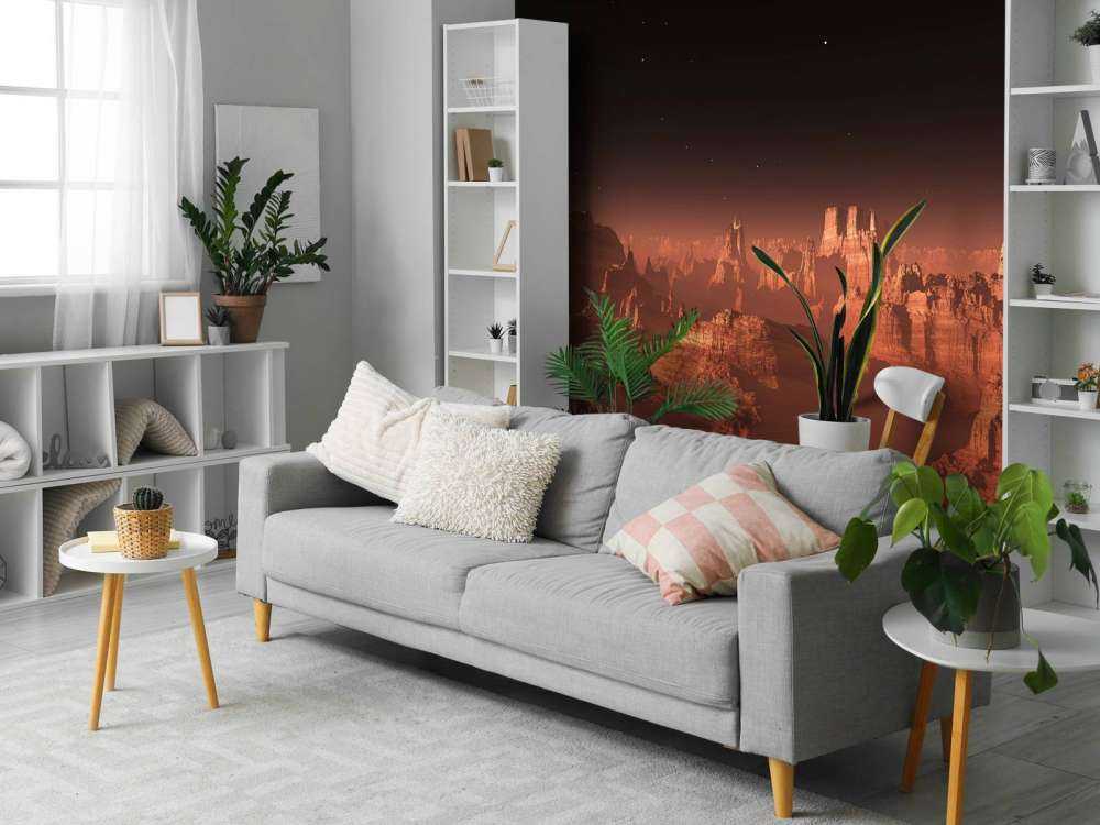 Coucher de soleil sur Mars