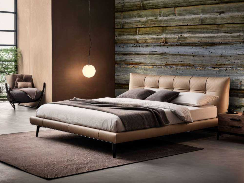 Bois vieilli sur un mur de pierre