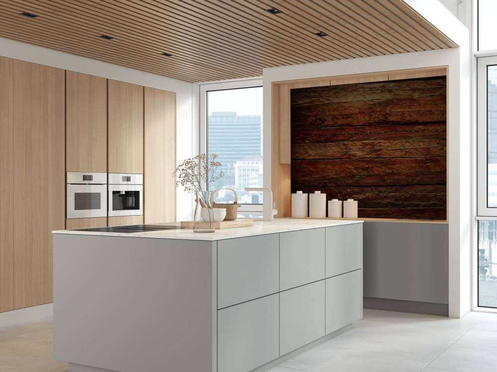 Mur en bois