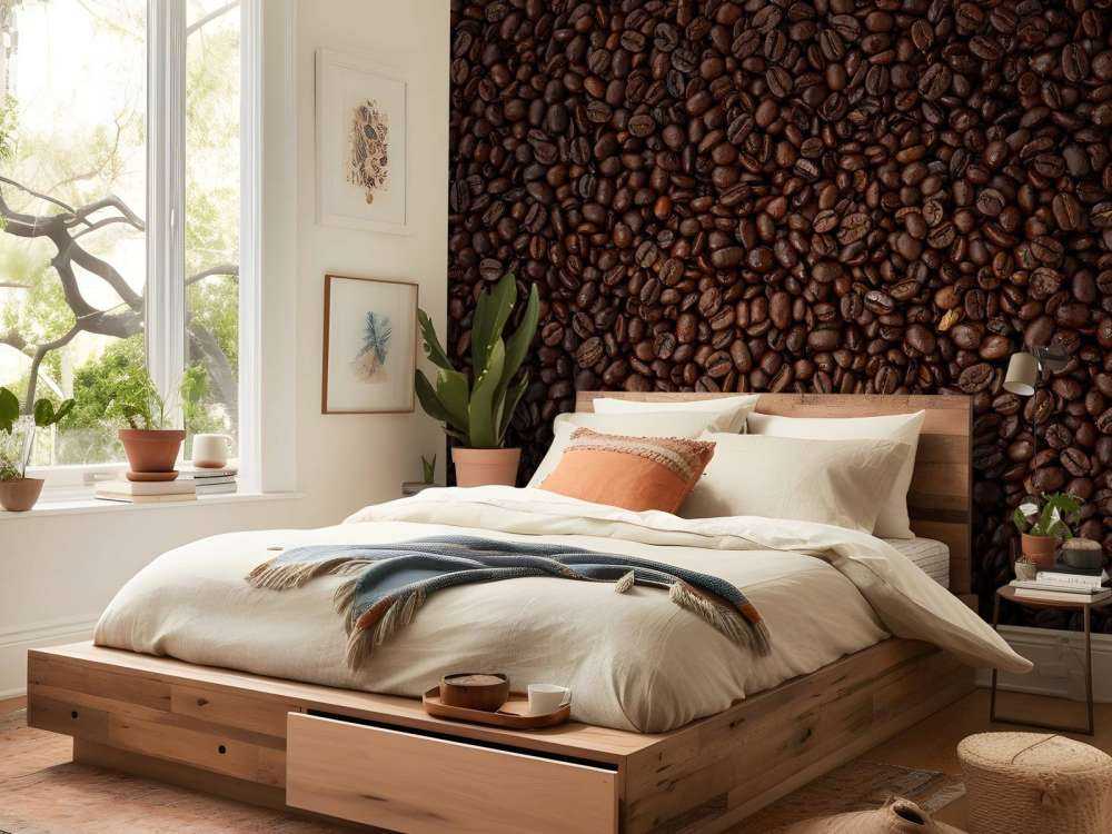 Mélange de grains de café