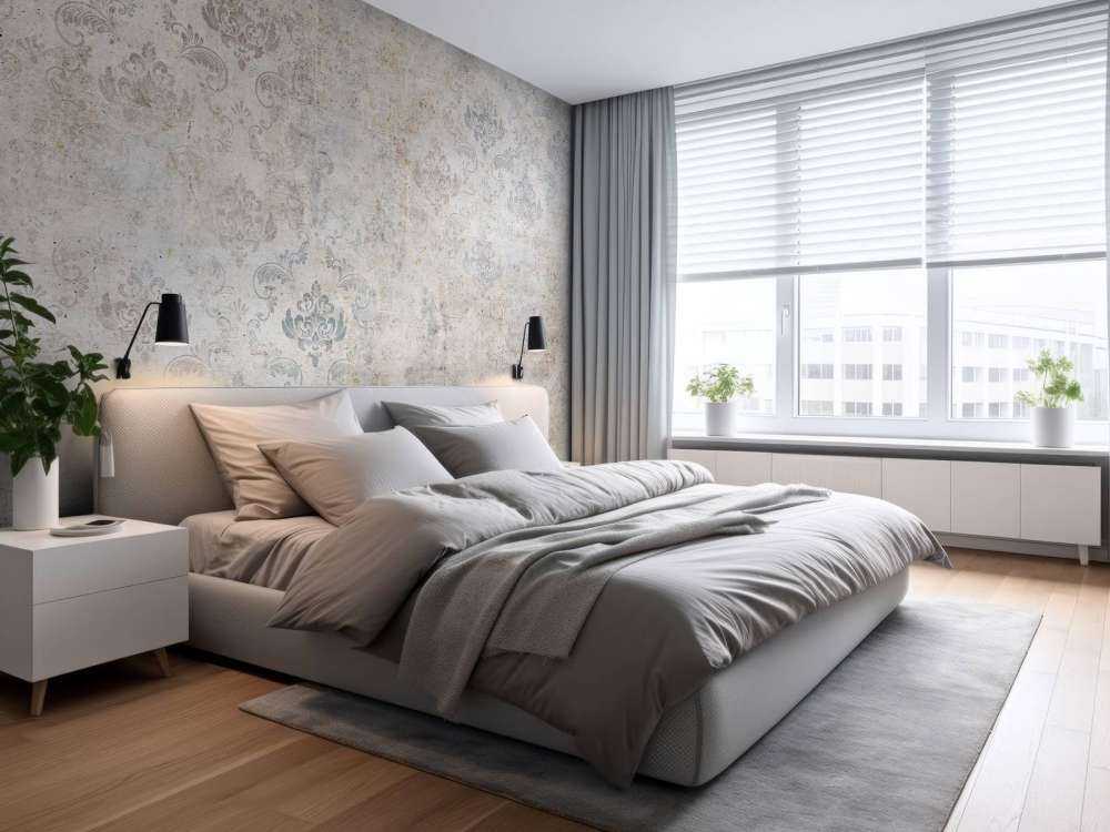 Voile ornemental classique altéré