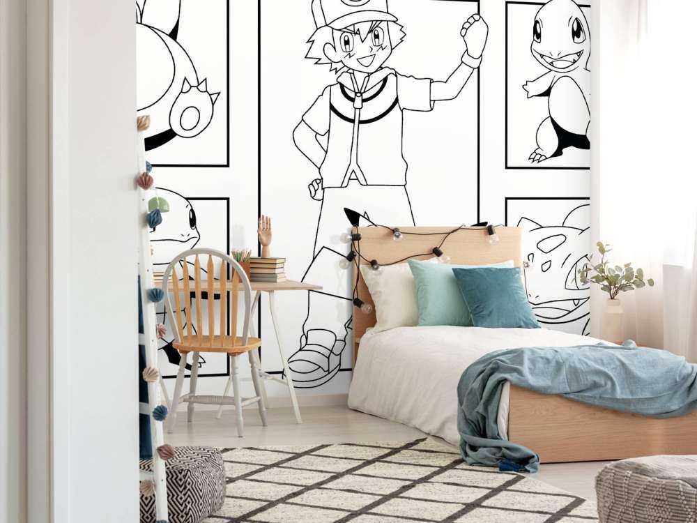 Équipe d'amis de feu et d'éclair