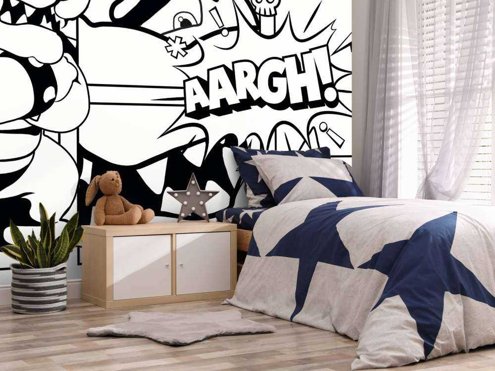 Monsterkracht dans les scènes de bande dessinée