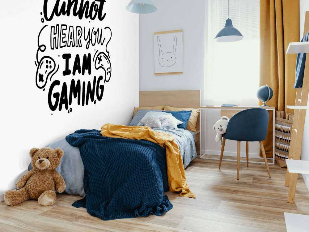 Peux pas t'entendre, en train de jouer