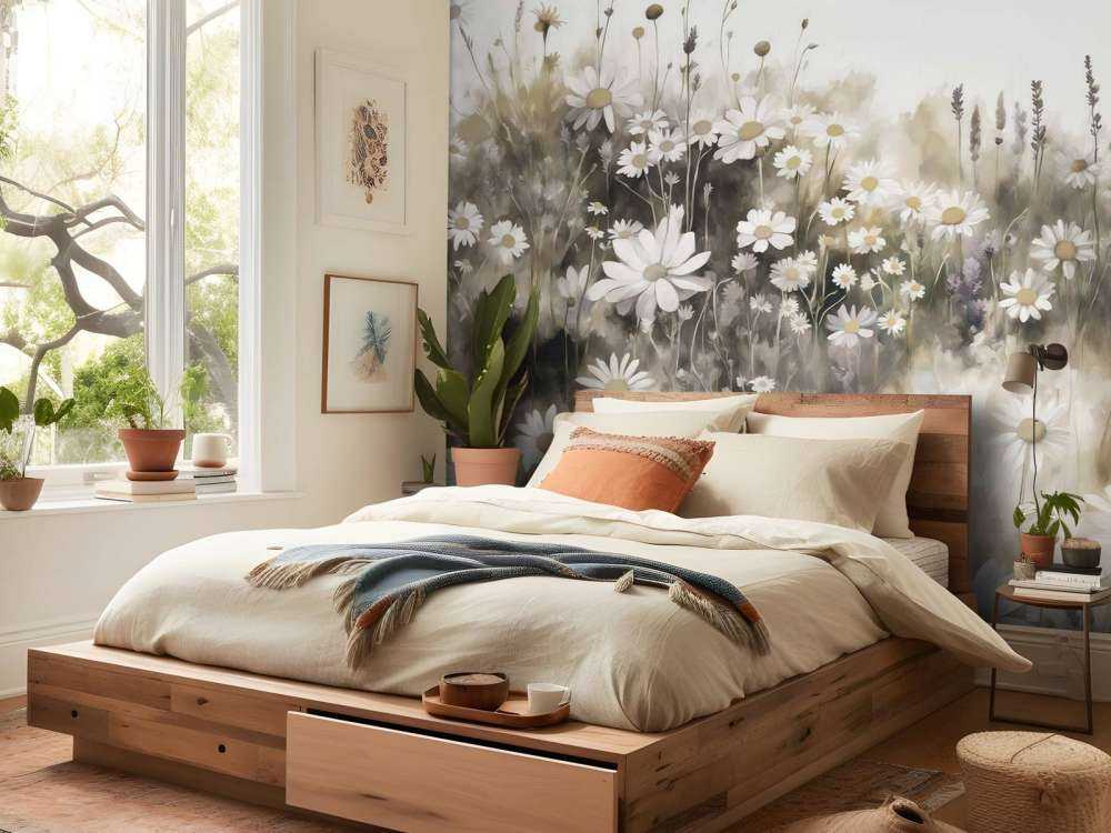 Crème de prairie de marguerites silencieuses