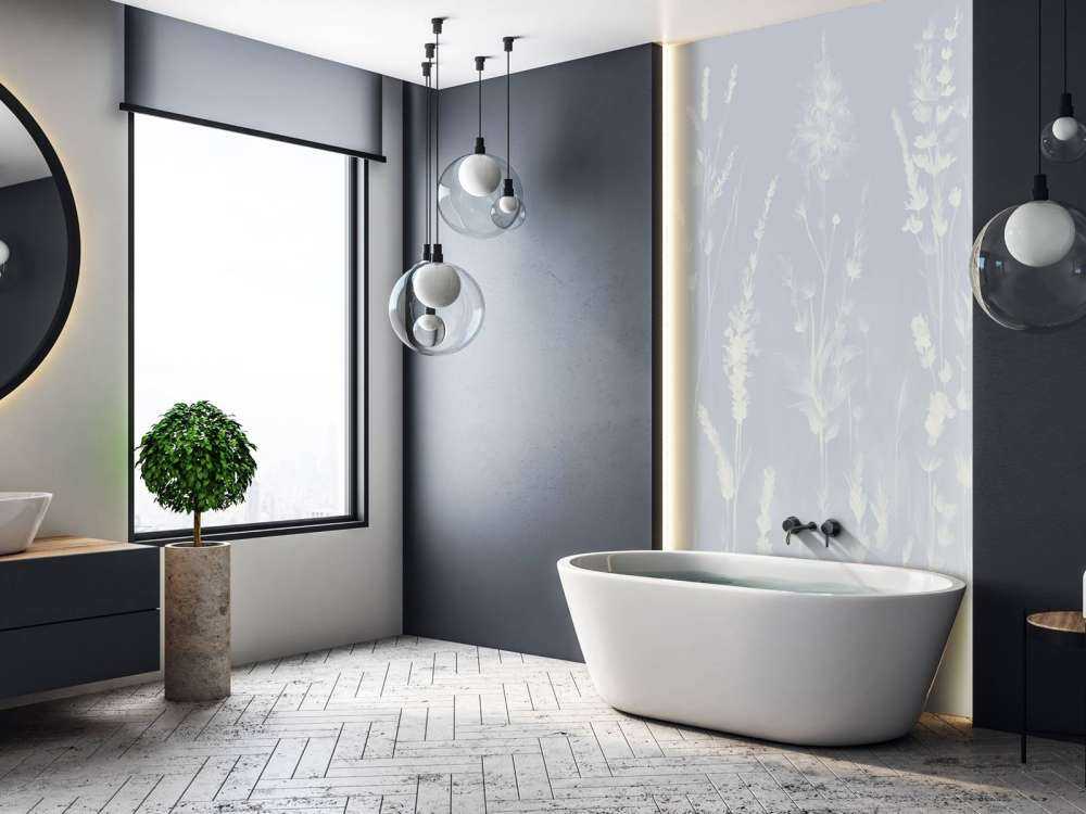 Lavande Clair Seamless Bleu Poussiéreux