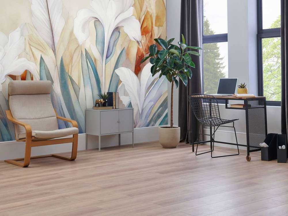 Iris au lever du soleil bleu