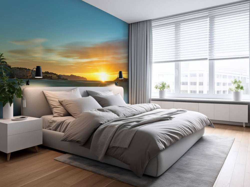 Un beau coucher de soleil