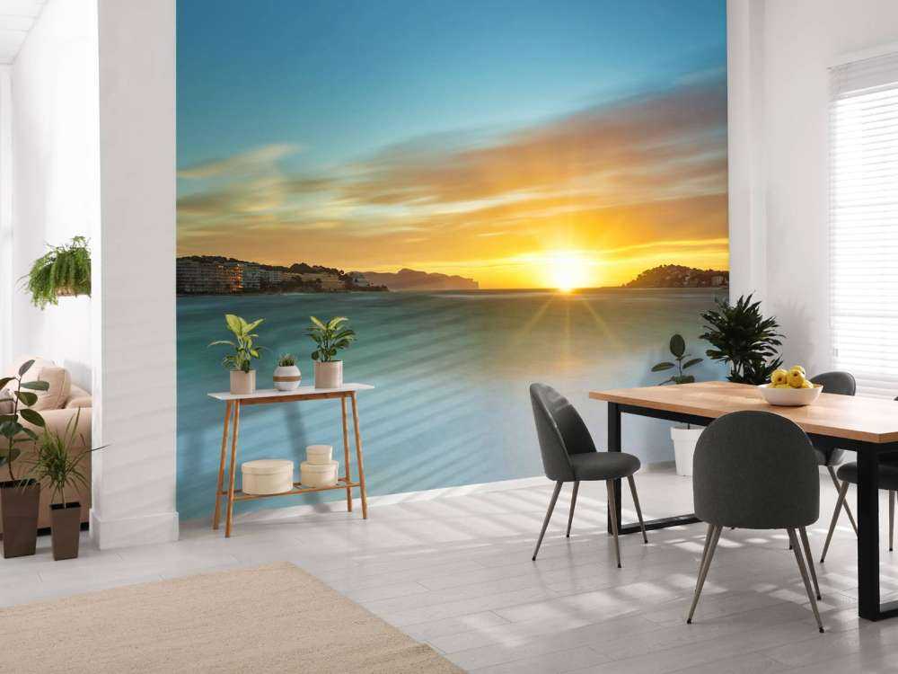 Un beau coucher de soleil