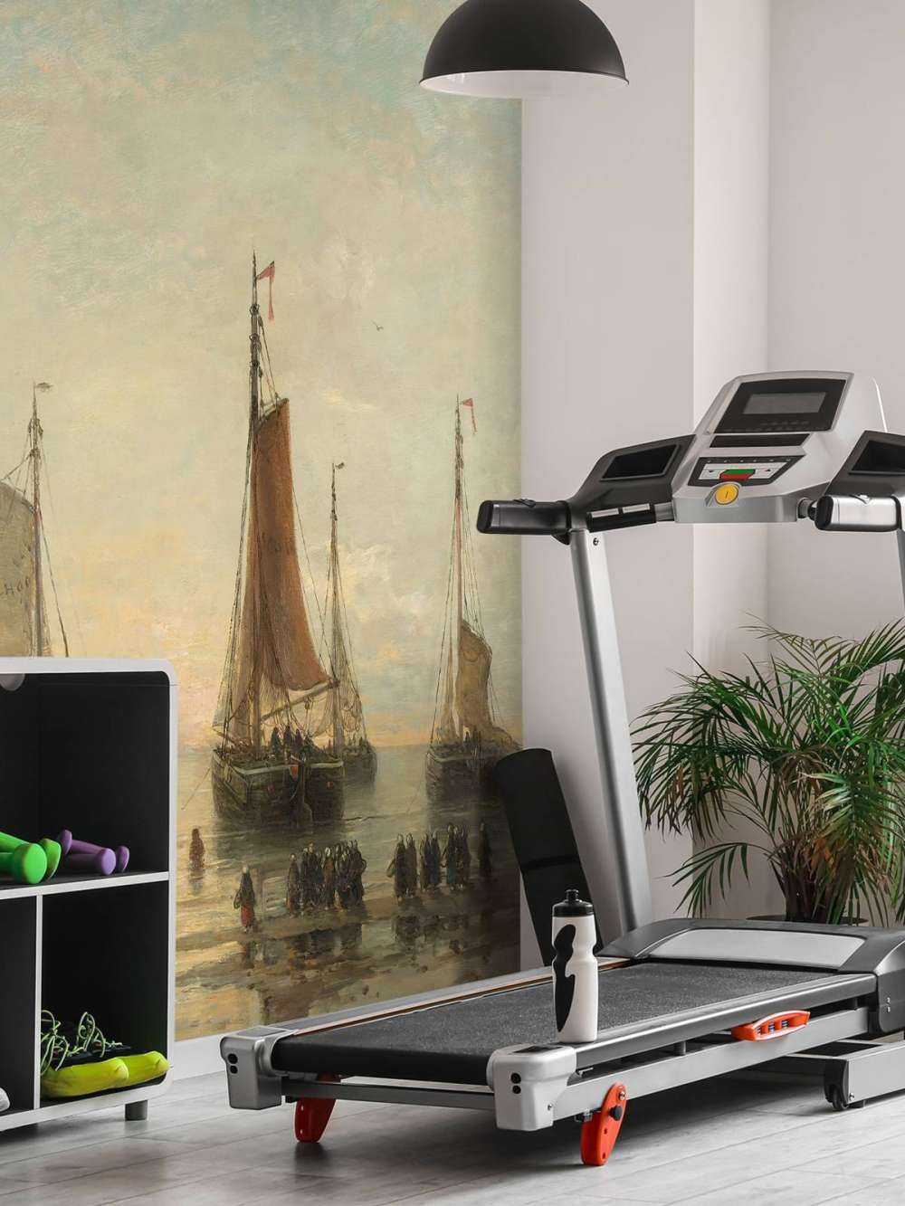 Les bombes de Scheveningen à l'ancre