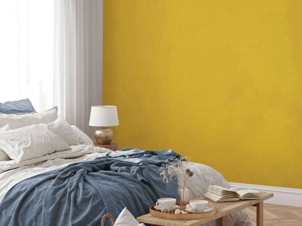 Béton brun jaune