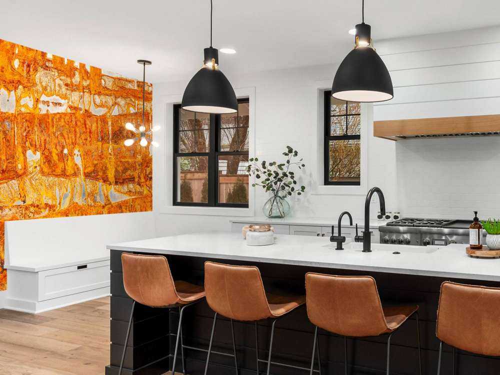 Rouille sur une feuille de métal