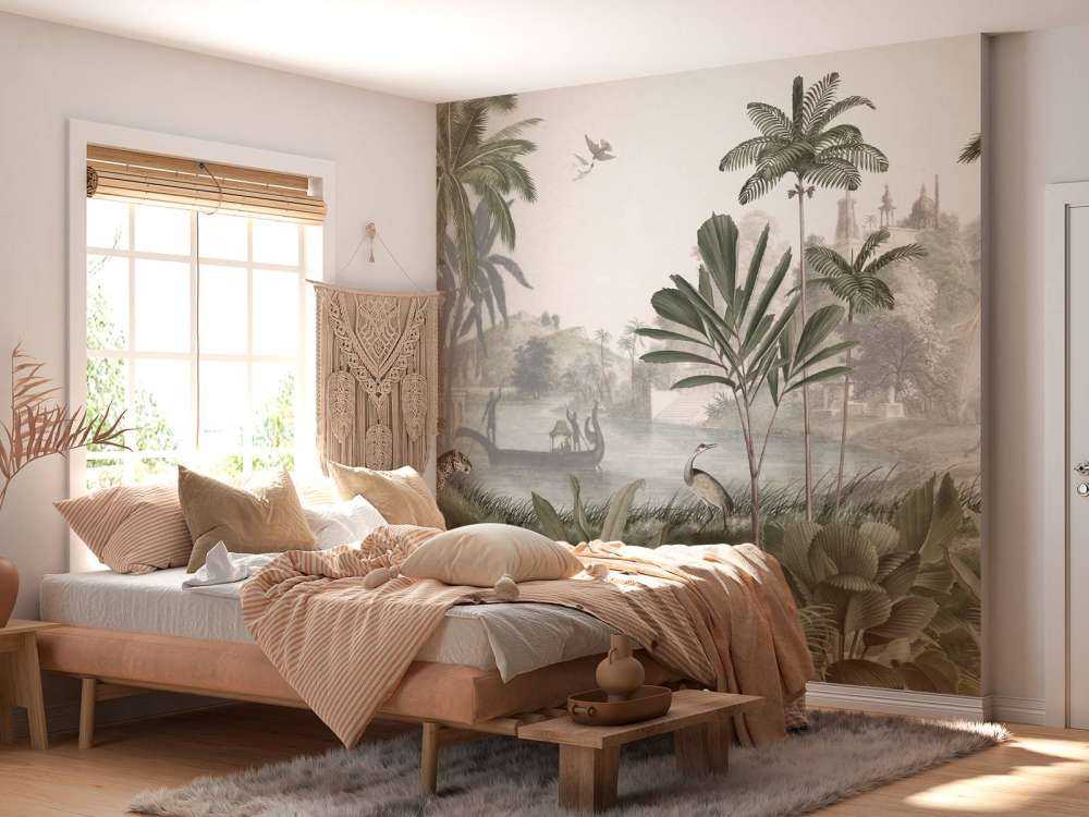 Leopard Landscape - Green