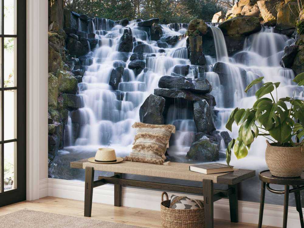 Chute d'eau en hiver