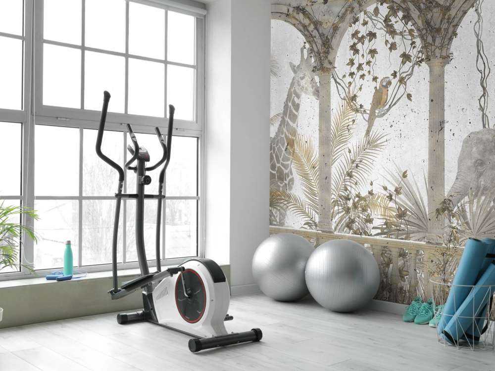 Bâtiment abandonné dans la jungle