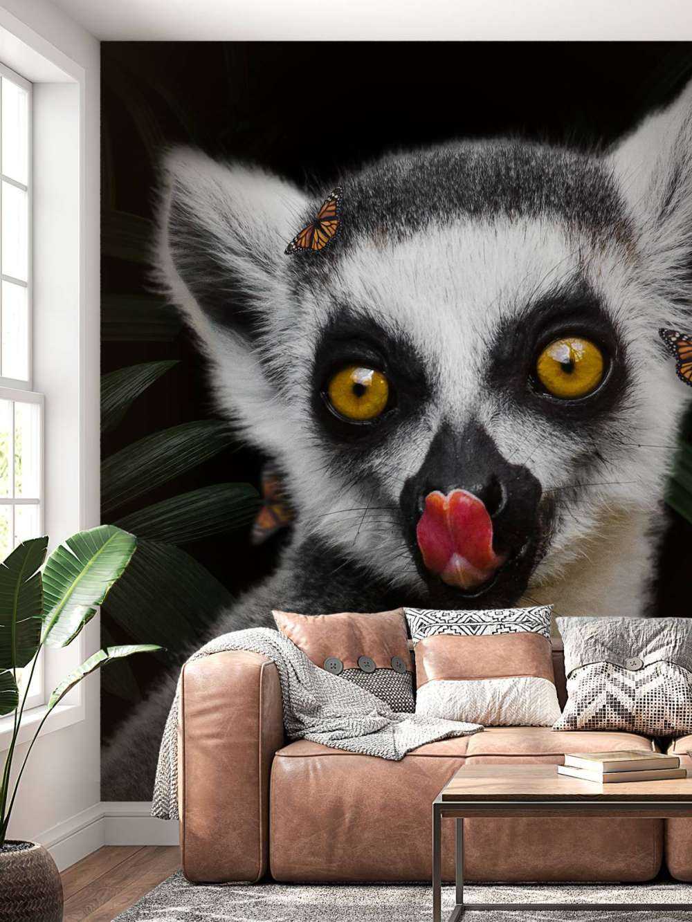 Jungle Lemur Portrait