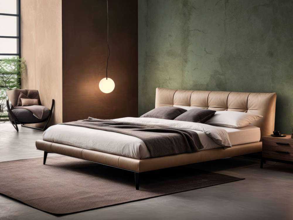 Béton vert avec fissures de balayage