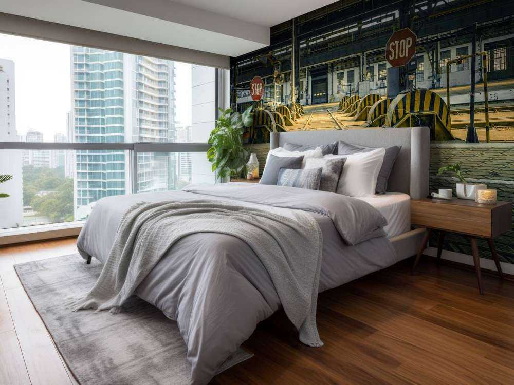 Hall industriel désaffecté