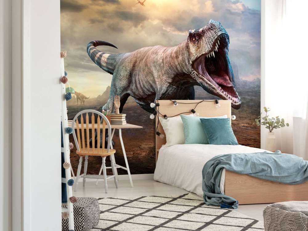Tyrannosaurus Rex agressif