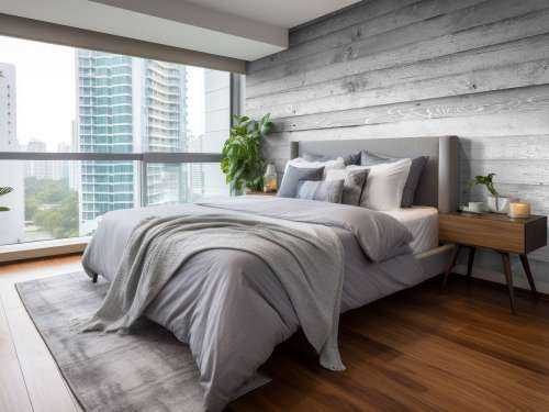 Lait de chaux bois horizontal