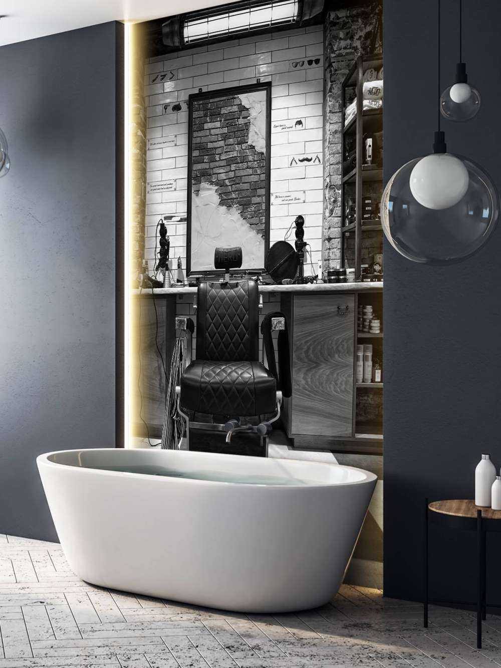 Le fauteuil du coiffeur