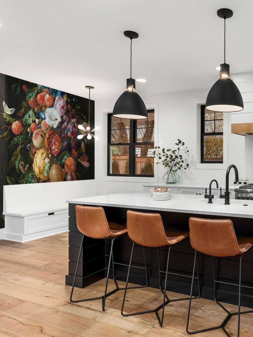Festin de fruits et de fleurs