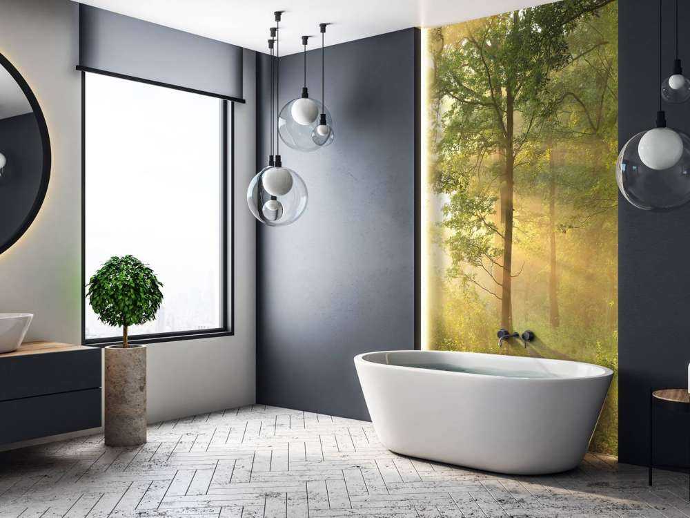 Matin brumeux de printemps