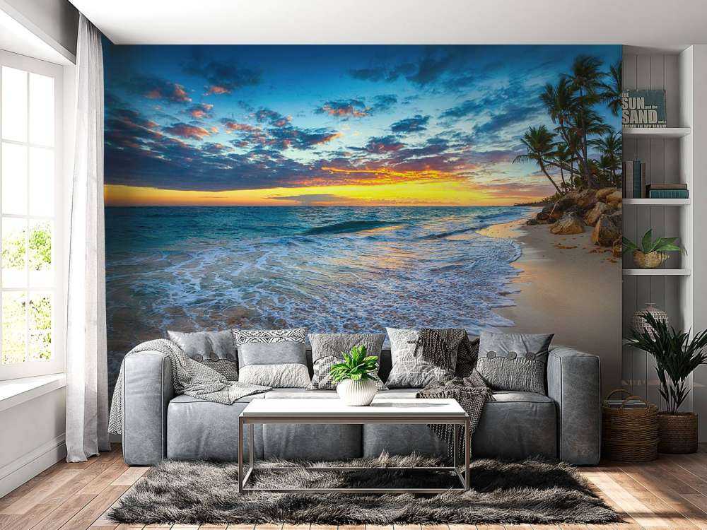 Lever de soleil sur la plage