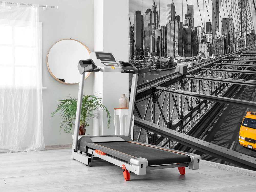 Un taxi sur le pont de Brooklyn