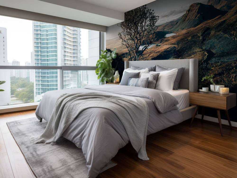 Début de journée en montagne