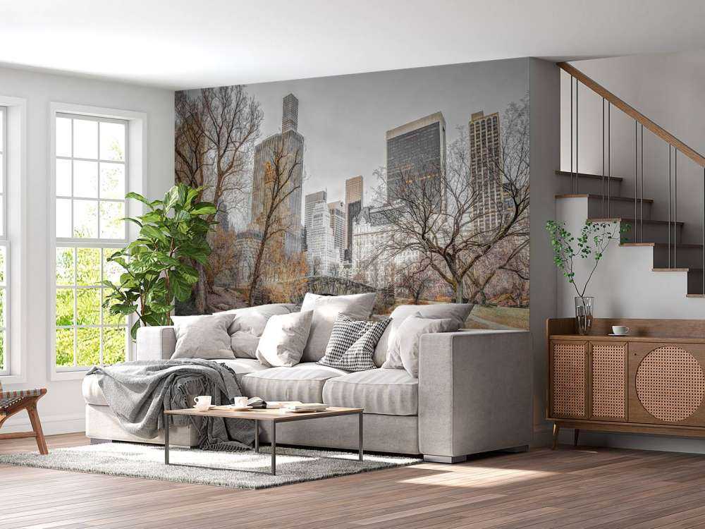 Central park en hiver