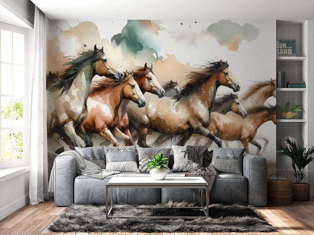 Chevaux au galop