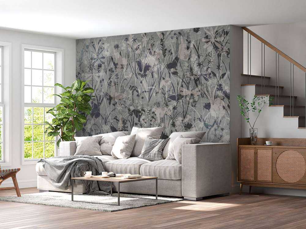 Herbals and Butterflies Double Silhuet 8