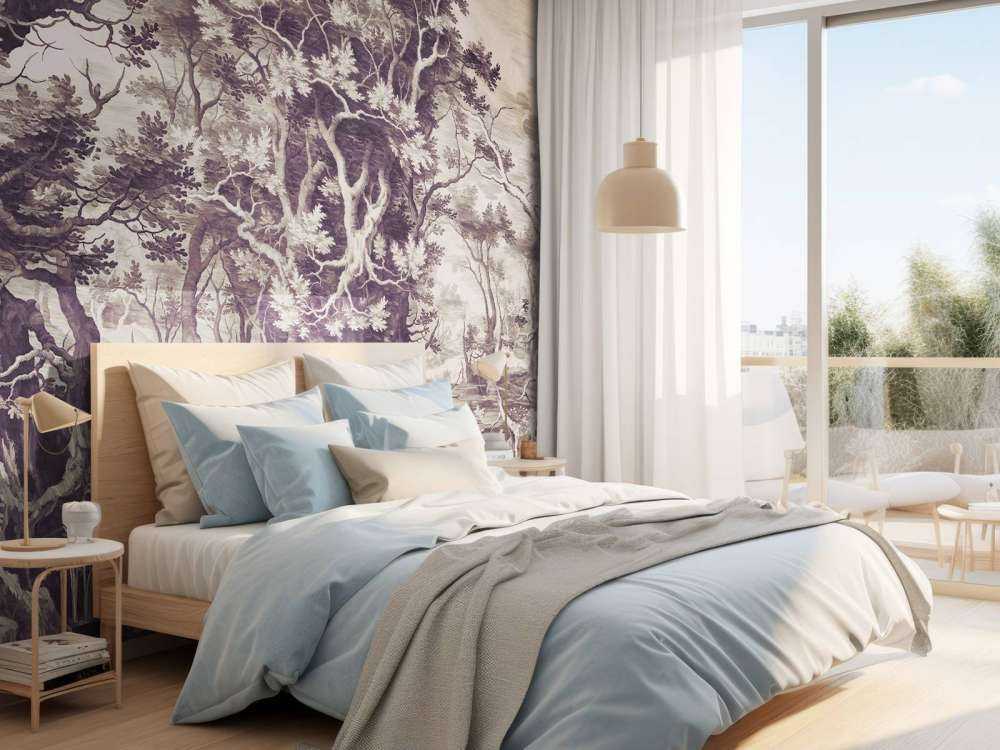 Forêt Mystique en Sépia