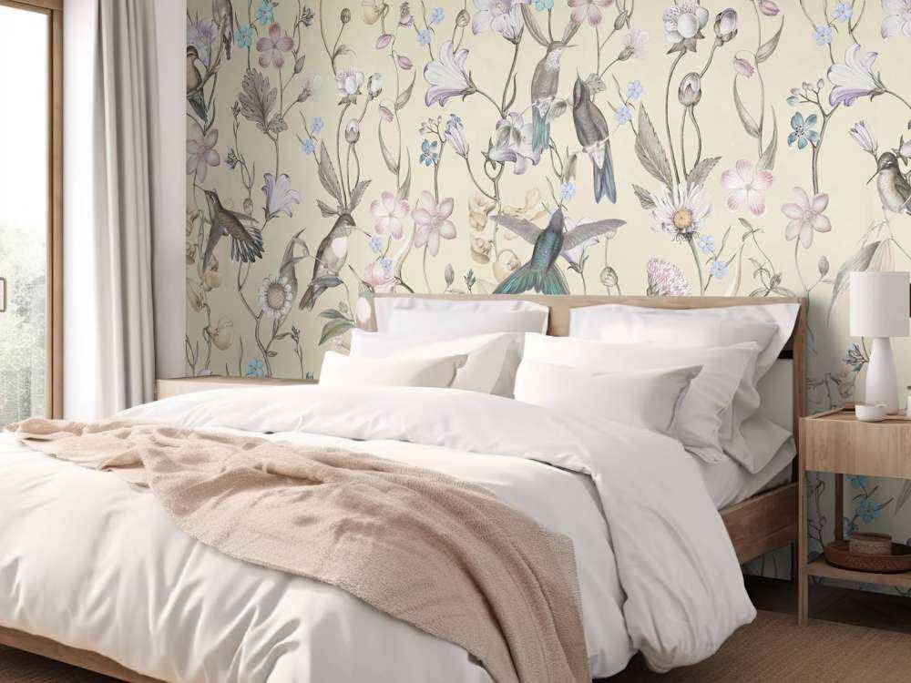 Printemps Éthéré - Crème Fleur Pastel