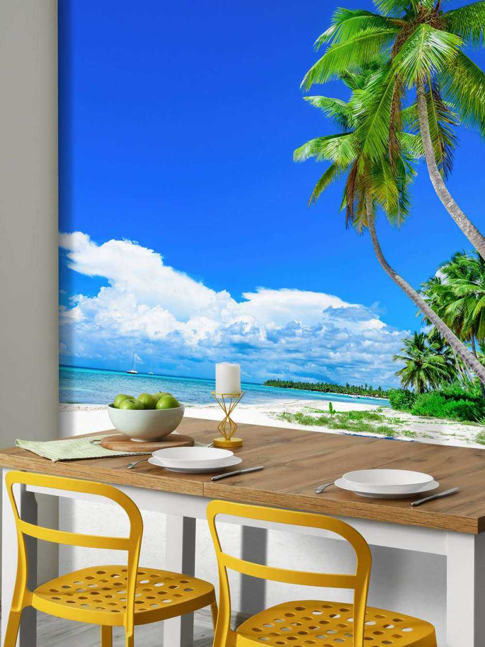 Une plage tropicale paradisiaque