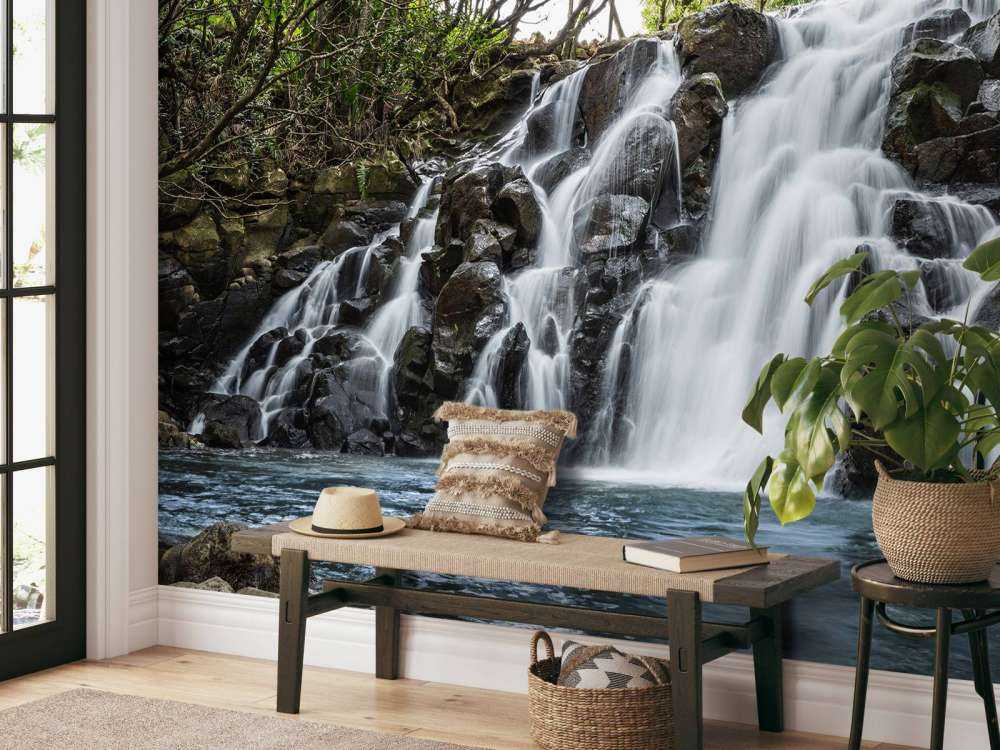 Chute d'eau à l'île Maurice