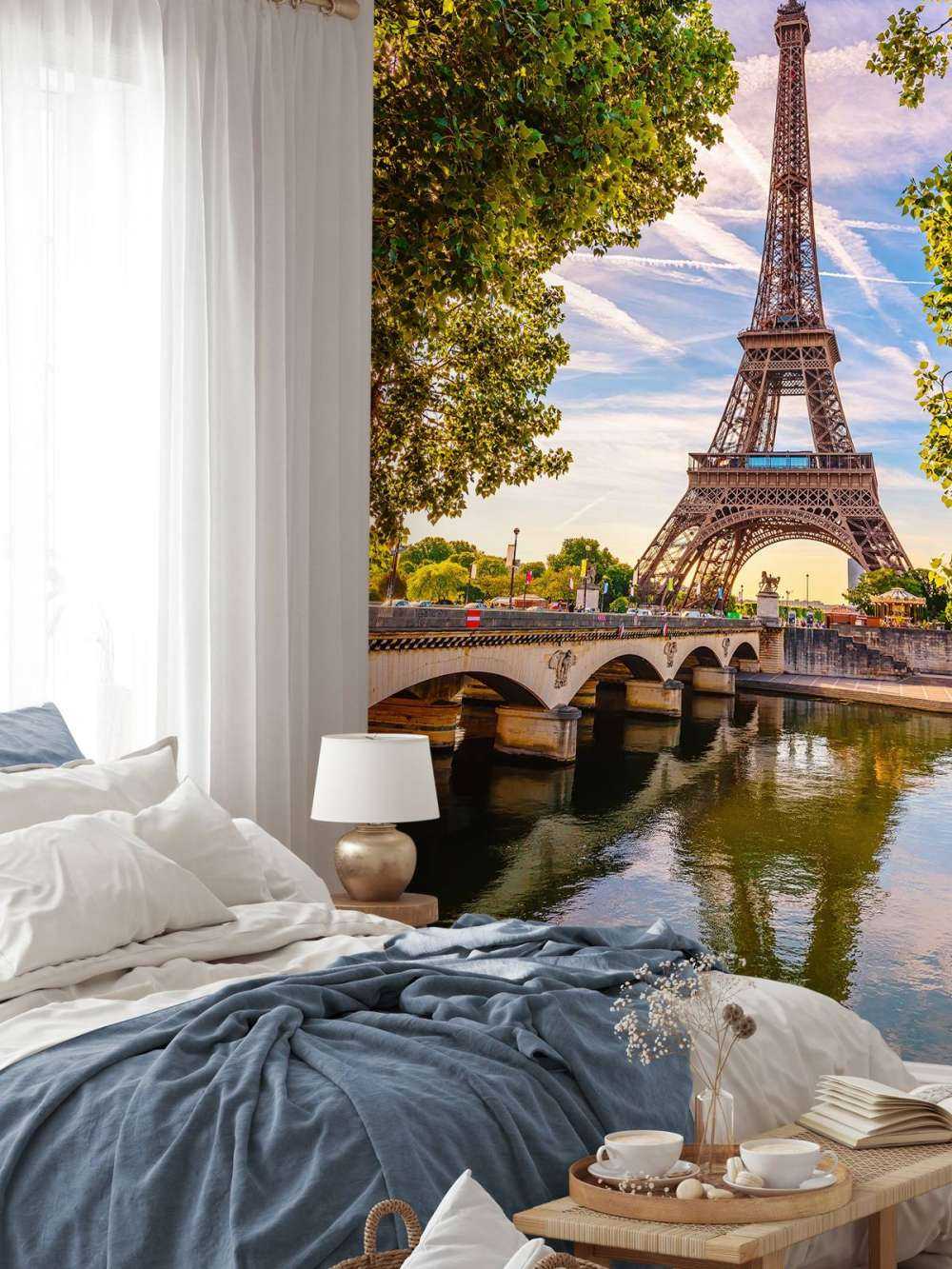 La Tour Eiffel et la Seine