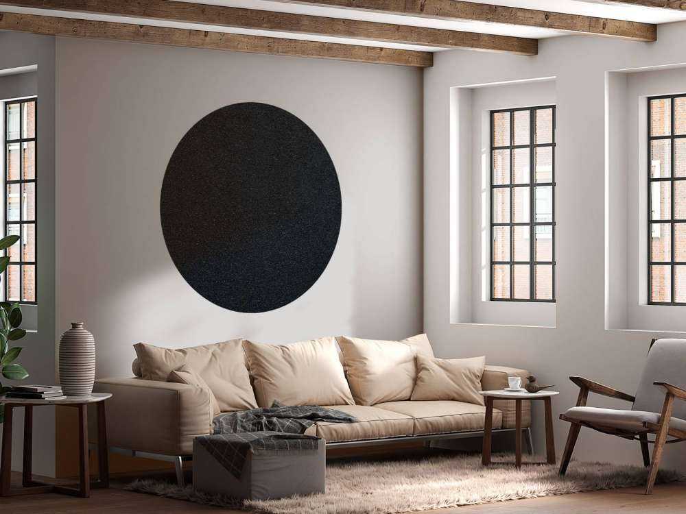 Mur sombre avec des pierres fines