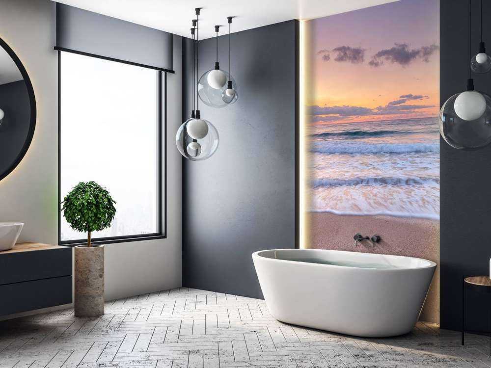 Coucher de soleil coloré