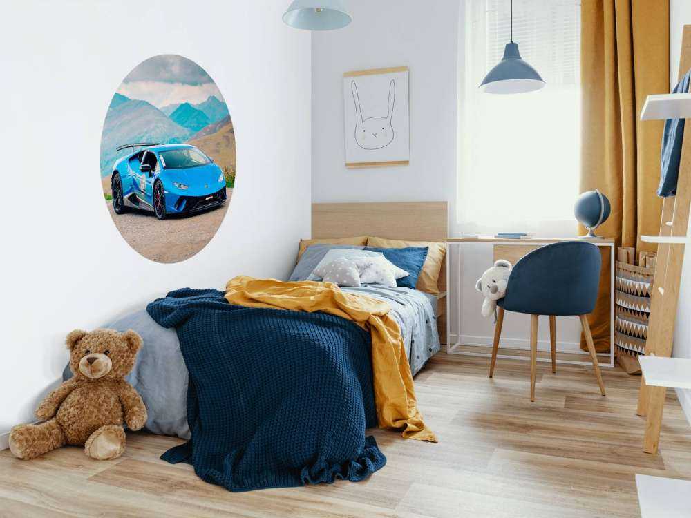 Lamborghini Huracán STO dans les montagnes