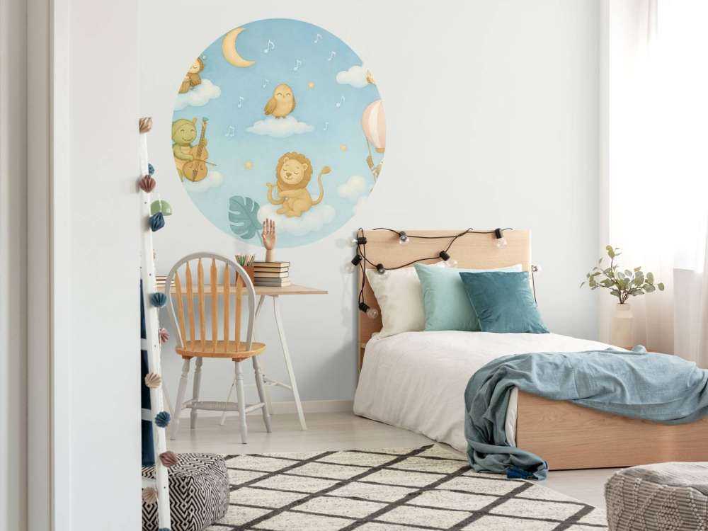 Concert nocturne dans les nuages